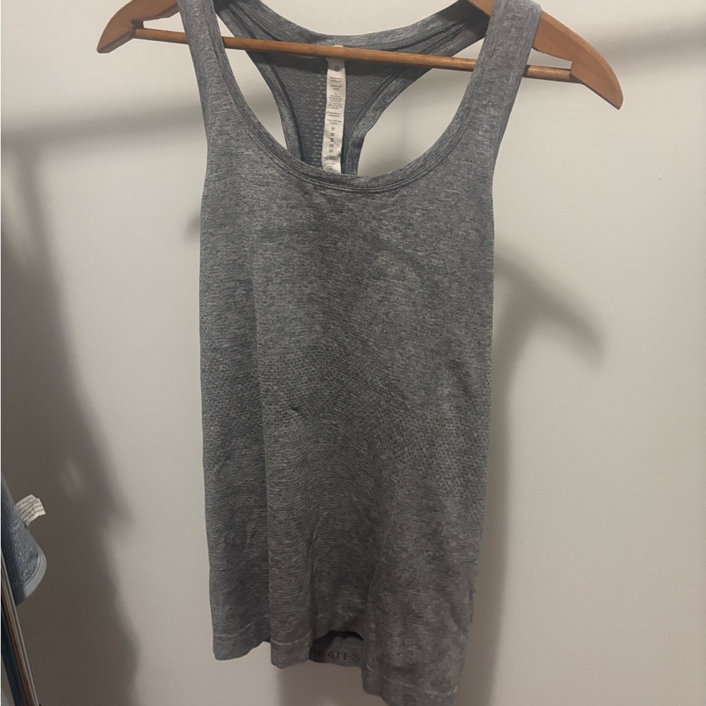 Lululemon Charcoal Workout Tank